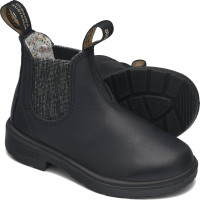 Blundstone Kinder Stiefel Boots #2096 Voltan Leather Glitter Elastic (Kids) Black/Silver Glitter