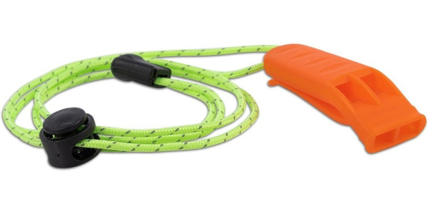Black Island Emergency Whistle Yellow