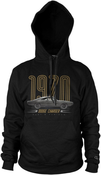 The Fast and the Furious 1970 US Car Charger Hoodie Black