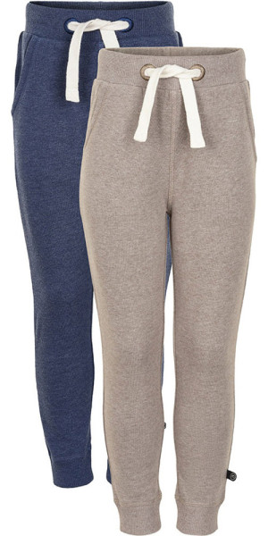 Minymo Kinder Jogginghose Basic 36 Sweat Pant (2-Pack) Ensign Blue