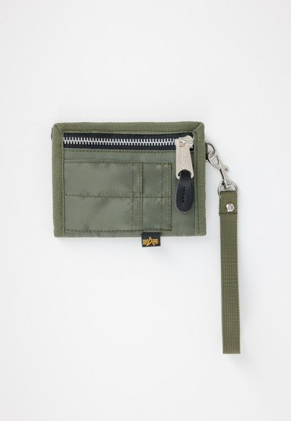 Alpha Industries Geldbörse Utility Wallet Sage/Orange
