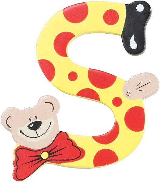 Playshoes Kinder Holz-Buchstaben S