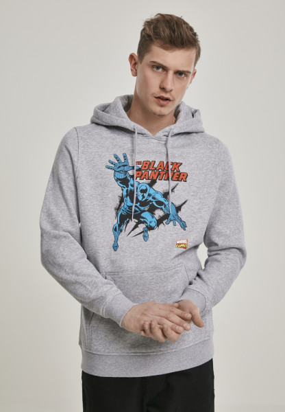 Merchcode Hoodie Black Panther Hoody Heather Grey