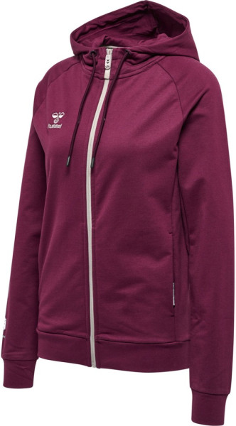 Hummel Damen Hoodie Hmlmove Grid Cot. Zip Hoodie Woman