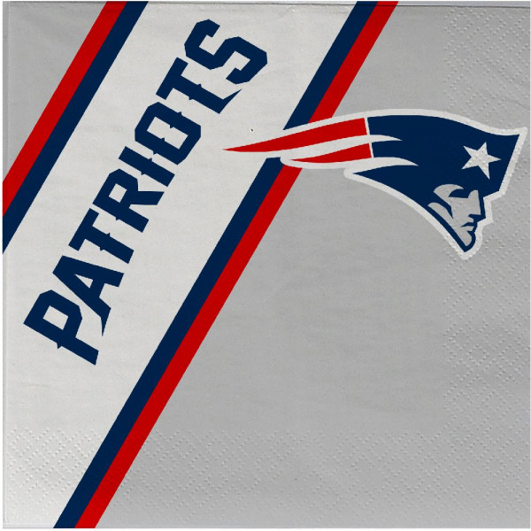 New England Patriots Papierservietten Set 20 Stk. American Football