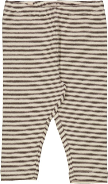 Wheat Kinder Jersey-Leggings Jersey Pants Silas Mulch Stripe