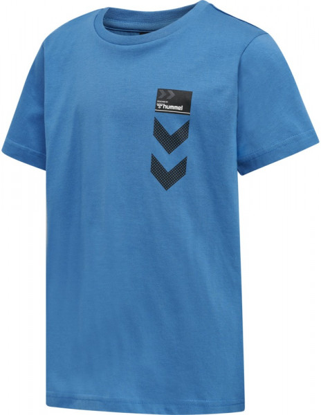 Hummel Kinder Wimb T-Shirt S/S Vallarta Blue