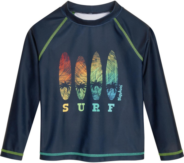 Playshoes Kinder Uv-Schutz Bade-Shirt 1/1-Arm Surf 461435