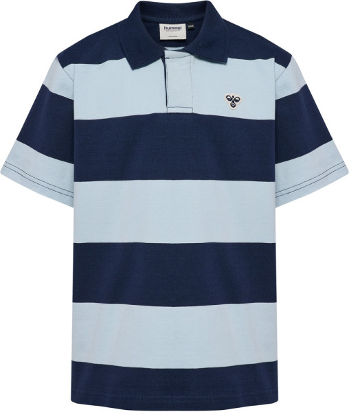 Hummel Kinder Polo Shirt Hmljr Loose Striped S/S Bee 233873