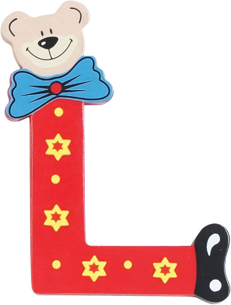 Playshoes Kinder Holz-Buchstaben L