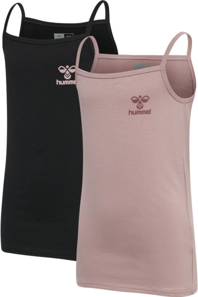 Hummel Mädchen Carolina Strap Top 2-Pack Woodrose