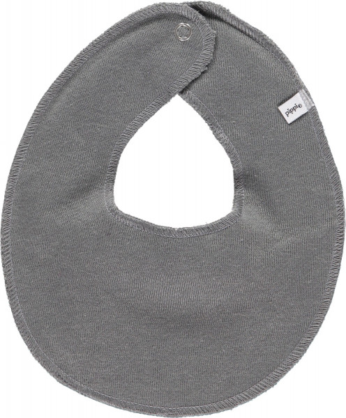 Pippi Babywear Kinder Lätzchen Round Bib Absorbent Grey
