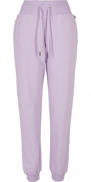 Urban Classics Damen Ladies Organic High Waist Sweat Pants Lilac