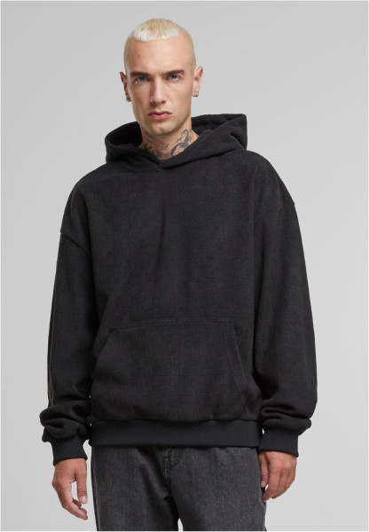 Urban Classics Jaquard Velvet Suit TB7304 Black-L