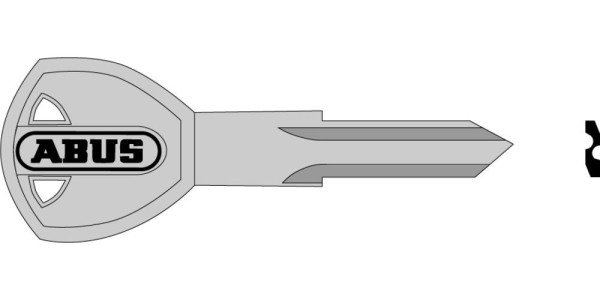 ABUS Ersatzschlüssel Rohl. Z73