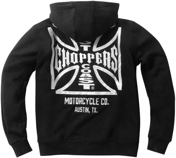 WCC West Coast Choppers Hoodie Zip Dominator Zip Hoody WCCHD226ZW