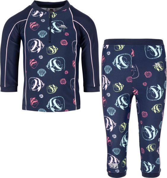 Trespass Kinder Bademode Smiley - Kids Swim Set Fish Print