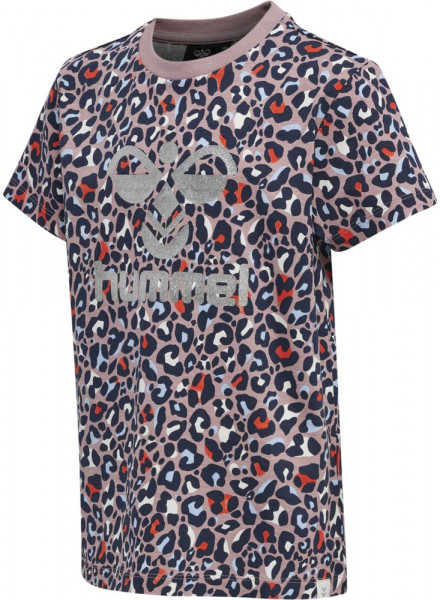 Hummel Mädchen Leo T-Shirt S/S Woodrose