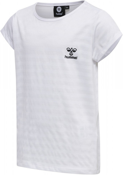 Hummel Mädchen Sutkin T-Shirt S/S Bright White