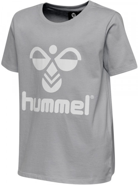 Hummel Kinder Tres T-Shirt S/S Grey Melange