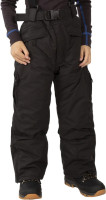 Trespass Kinder Schneehose Marvelous - Kids M-Fibre Pu Pant Black