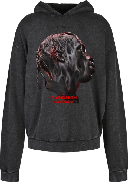 MT Upscale Sweatshirt Flying High Oversize Hoody Acid Black