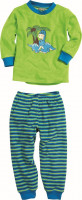Playshoes Kinder Schlafanzug Frottee Dino Grün Playshoes Kinder Schlafanzug Frottee Dino Grün