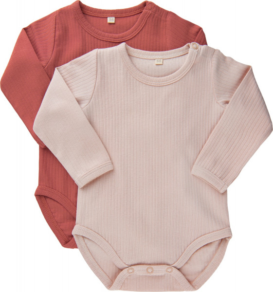 Minymo Kinder Body LS (2er Pack) Canyon Rose