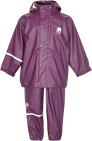 Celavi Kinder Regenset Basic Rainwear Set Solid PU Blackberry Wine Celavi Kinder Regenset Basic Rainwear Set Solid PU Blackberry Wine