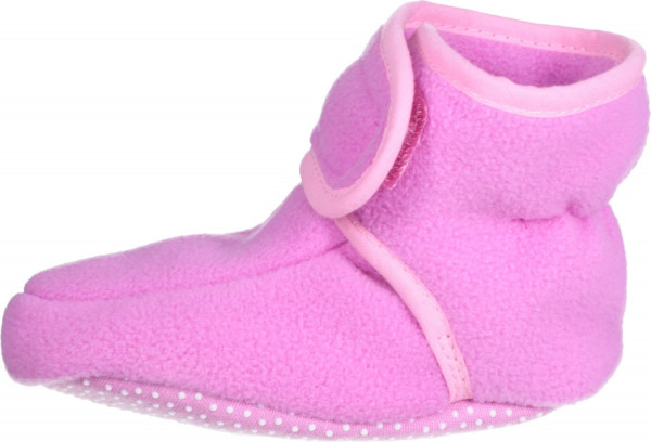 Playshoes Kinder Schuh Fleece-Krabbelschuhe Pink