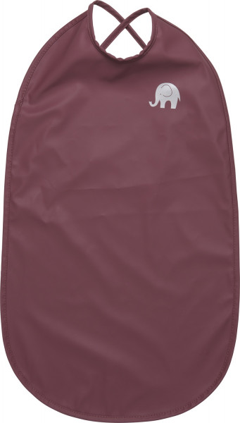 CeLaVi Kinder Lätzchen Basic Long PU-Bib Rose Brown