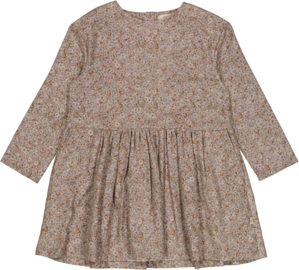 Wheat Kinder Langärmliges Baumwoll-Kleid Dress Henna Flower Meadow