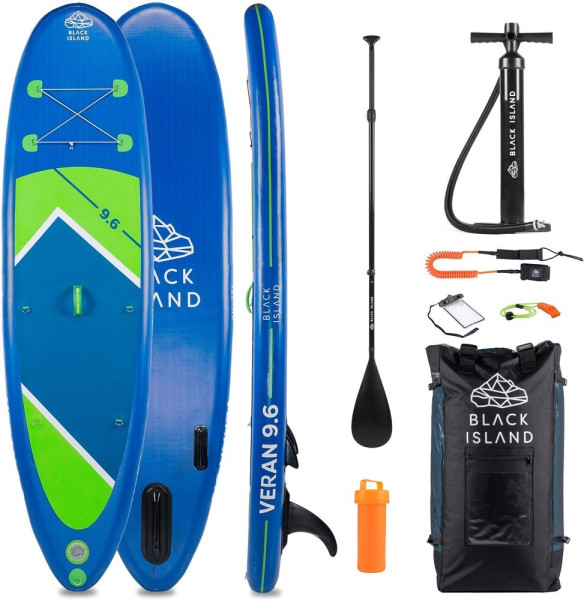 Black Island Veran SUP 9'6 Package Blue