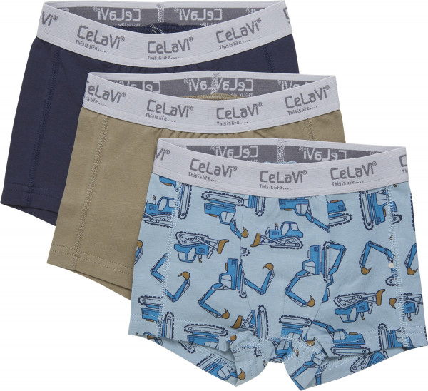 CeLaVi Kinder Unterwäsche Boxers (3er Pack) Arona