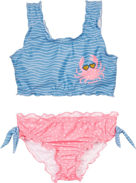 Playshoes Kinder UV-Schutz Bikini Krebs Blau/Pink