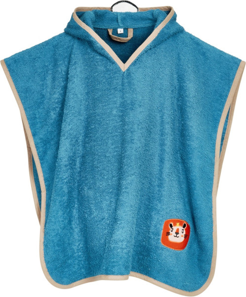 Playshoes Kinder Frottee-Poncho Dschungel 340071