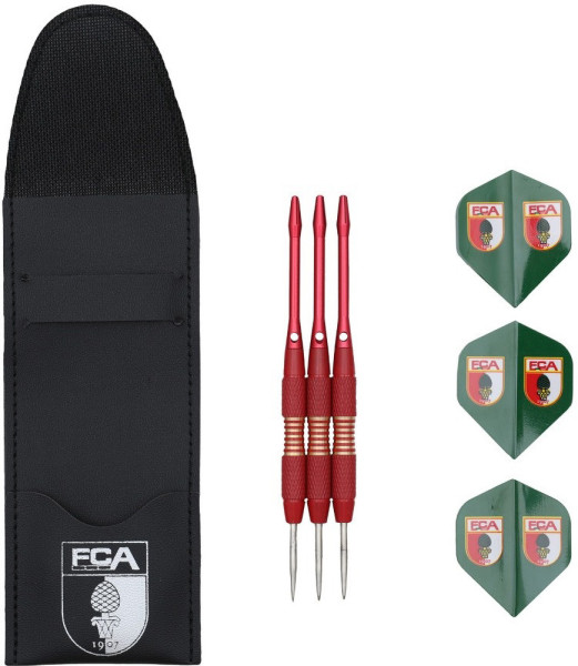 FC Augsburg Dartpfeile Mit Etui 3023414