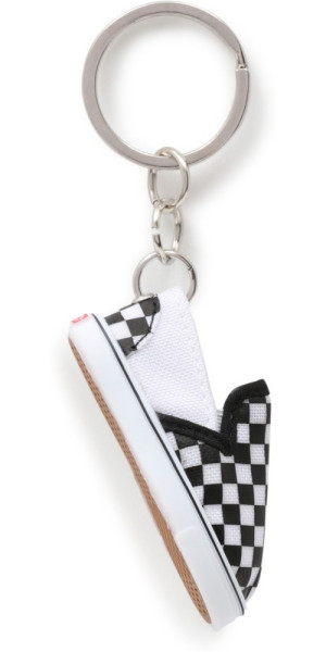 Vans Damen Accessoire Wm Slip-On Keychain Black-White