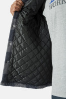 Preview: Dickies Herren Fleecejacke Portland Shirt Blue Preview: Dickies Herren Fleecejacke Portland Shirt Blue