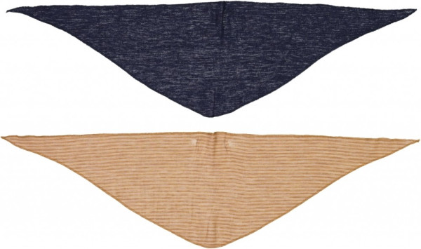 Wheat Kinder 2 Merino-Schals Wool scarfs Matti Stripe Navy-Onesize