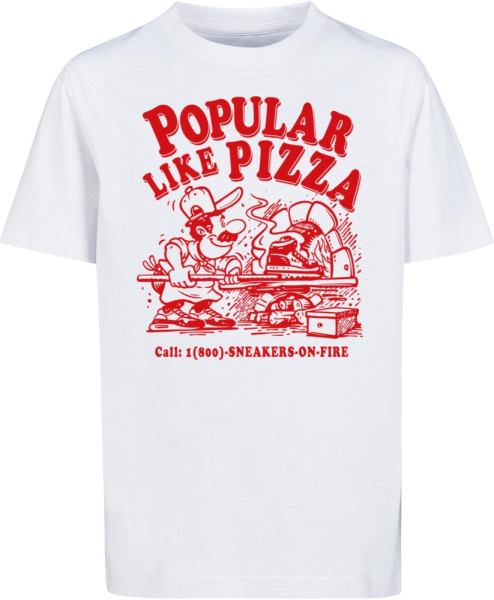 Mister Tee Kinder T-Shirt Kids Like Pizza Tee MTK262