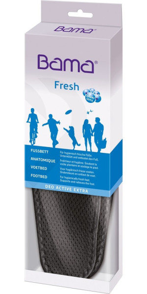 Bama Einlegesohle Deo Active Extra Schwarz-40