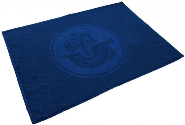Hansa Rostock Duschvorleger Logo navy Fussball Blau-50x70cm