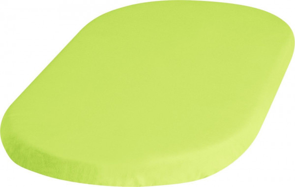 Playshoes Kinder Jersey-Spannbettlaken 81x42+10 cm (2er Pack) Grün