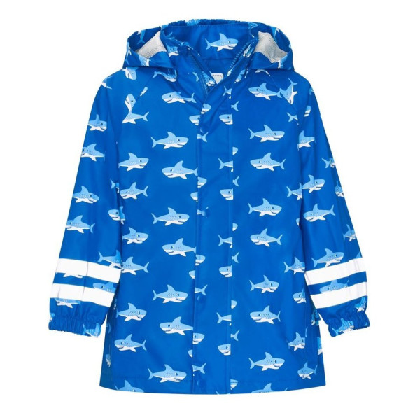 Playshoes Kids Rain Suit Regen-Jacke Hai Allover 408586