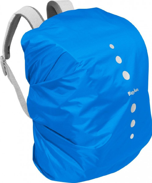 Playshoes Kinder Regenhülle für Rucksack Blau