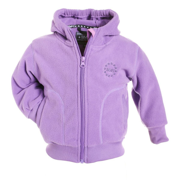 BMS Kinder Antarctic Clima-Fleece College Kids Jacke Flieder