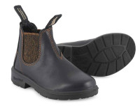 Blundstone Kinder Stiefel Boots #1992 Leather (Kids) Black/Bronze Glitter