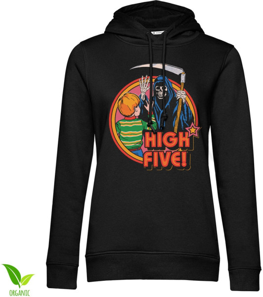 Steven Rhodes Damen High Five Girly Hoodie DTR-57-SR157-DTF831