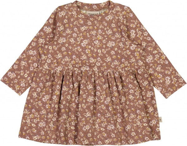 Wheat Kinder Langärmliges Kleid Jersey Dress Sessa Vintage Rose Flowers
